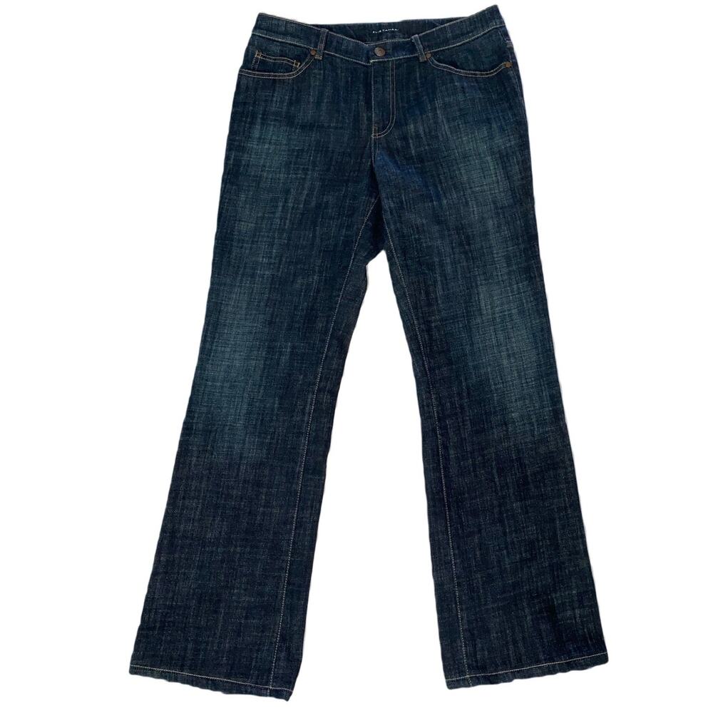 Elie Tahari Dark Wash Nicola Jean Size 10